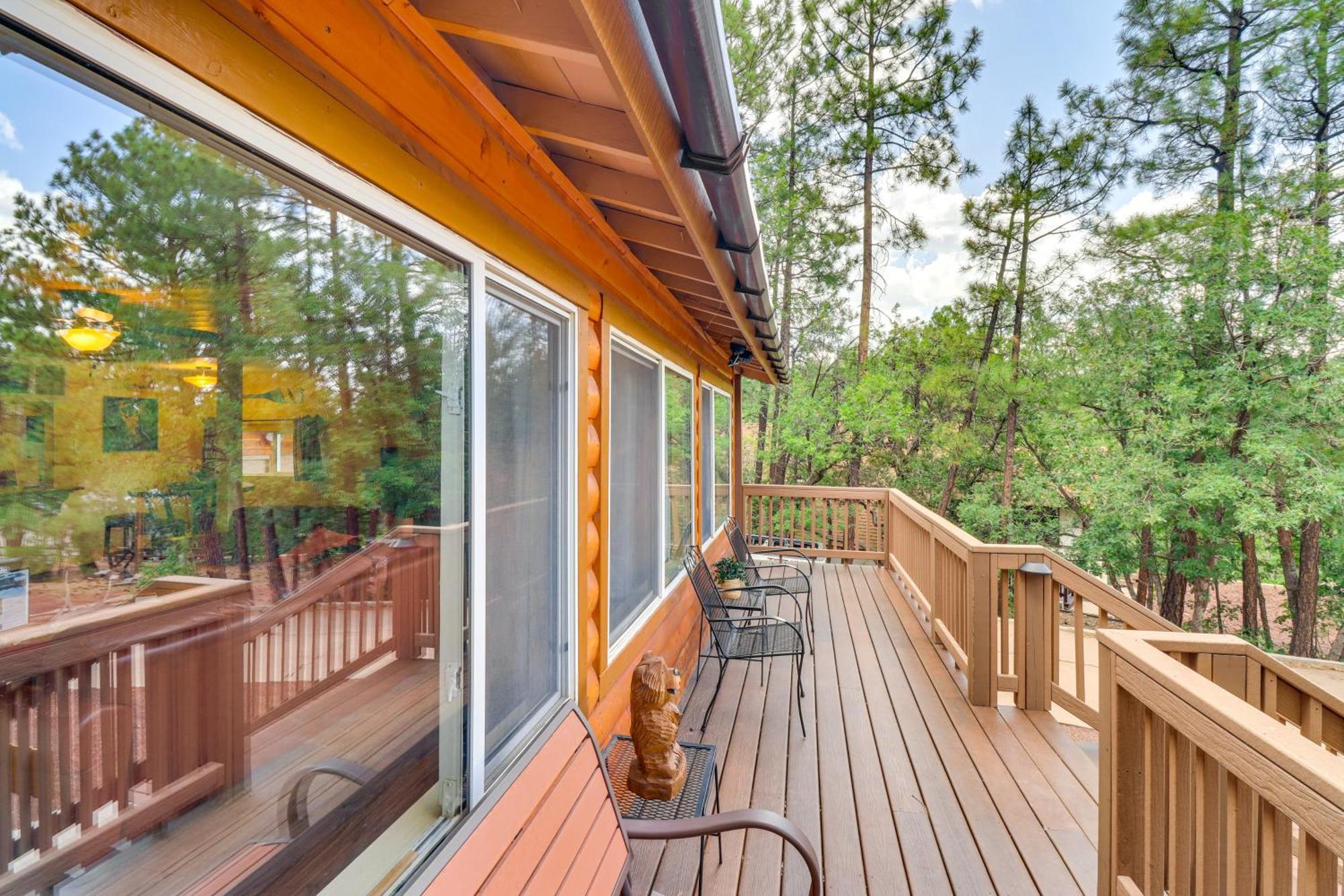 Show Low Cabin With Bbq And Fire Pit Pets Welcome! Luaran gambar